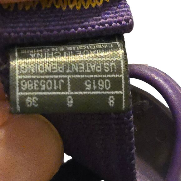 Chaco Performance Sandal Footwear Size 8 Purple Yampa Campus GXP Gorp Core - Picture 9 of 10